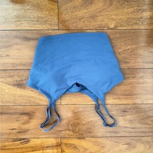 Athleta transcend blue longline top